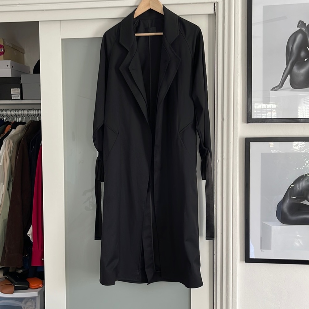 RTA black trench jacket/duster XS